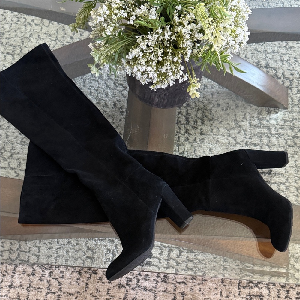 Chic Black Over the Knee Women's Boots